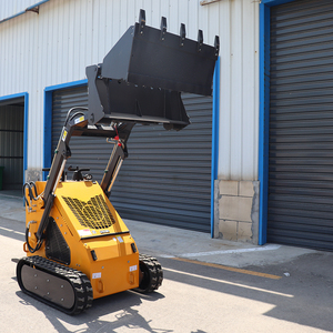 Haute qualité Mini Skid Steer Loader seau jardin chenille PLC moteur pas cher prix vente expédition mondiale - Product Image 6