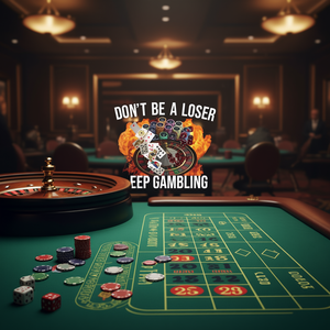 เสื้อยืดลายการพนันเสื้อยืดมีมส์ตลกๆประชดประชันออกแบบเสื้อผ้าส่งเสริมการขาย - Product Image 3