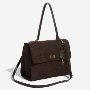 Bolso Bandolera de Terciopelo Mate para Mujer, Estilo Retro Europeo, Gran Capacidad, para Viajes Diarios, Nuevo Modelo de Invierno - Product Image 3