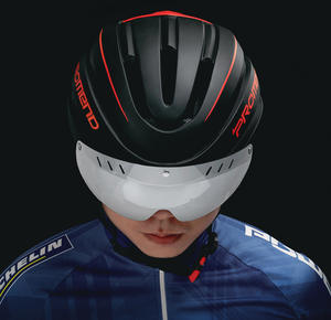 <span class=keywords><strong>Casco</strong></span> de <span class=keywords><strong>Bicicleta</strong></span> Ajustable <span class=keywords><strong>PROMEND</strong></span>, Portátil y Duradero, Material ABS, Luz LED de Advertencia, Cierre de Hebilla, Unisex, para Ciclismo de Montaña - Product Image 6