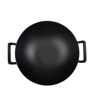 Chảo Chiên Không Dính Màu Đen Sâu & Chảo Chiên Chống Dính Trung Quốc Có Nắp Đậy - Product Image 3