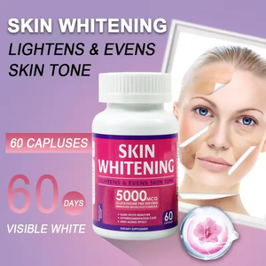 OEM, el mejor suplemento para la piel, píldoras blanqueadoras para la piel oscura, cuidado de la piel de las uñas, píldoras blanqueadoras, píldoras de colágeno, cápsula blanqueadora - Product Image 3