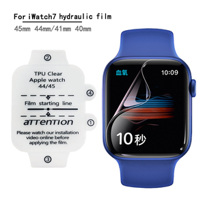 2021 Hydrogel Soft Tpu Trong Suốt Đồng Hồ Thông Minh Bảo Vệ Màn Hình Phim 38 40 42 44 41 45 Mm Cho Apple Watch S7 <span class=keywords><strong>S6</strong></span> - Product Image 4