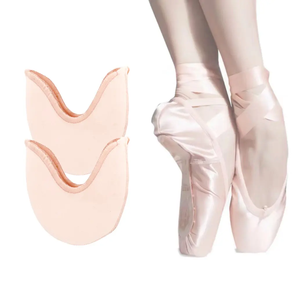 Almohadilla protectora de punta de Gel de silicona, almohadillas suaves para Ballet, baile, para atletas