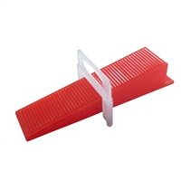 Cales de nivellement modernes rouges en PP réutilisables pour carreaux de porcelaine de différentes tailles et formes – Prix usine