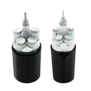 YJLV Aluminium kern kabel 4 5 Adern 16 25 50 95 120 quadratisches vernetztes Polyethylen-Aluminium-Kern kabel - Product Image 6