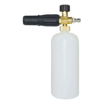 Nettoyeur haute pression 1L Lance à mousse de neige Connexion rapide 1/4\" Canon à mousse réglable Générateur de mousse pour le lavage de voiture