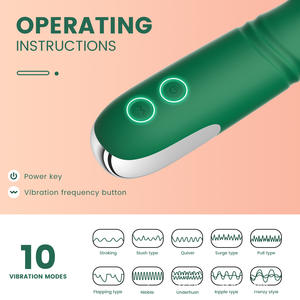 Hot Selling Leistungs starker AV Wand Vibrator Rotierendes Teleskop <span class=keywords><strong>massage</strong></span> gerät Klitoris stimulator Dildo für Frauen Sexspielzeug für Erwachsene - Product Image 6