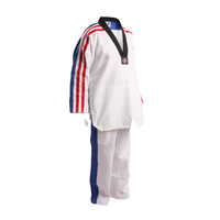 Livraison gratuite Logo personnalisé Taekwondo uniformes WFtaekwondo DOBOK fournisseurs chinois vêtements d'arts martiaux