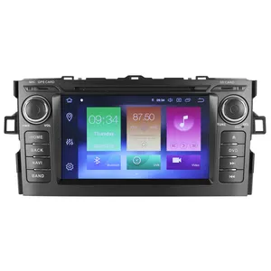 MEKEDE เครื่องเล่น DVD ในรถยนต์แอนดรอยด์11,วิทยุ GPS ในรถยนต์สำหรับ Toyota Auris 2006-2011