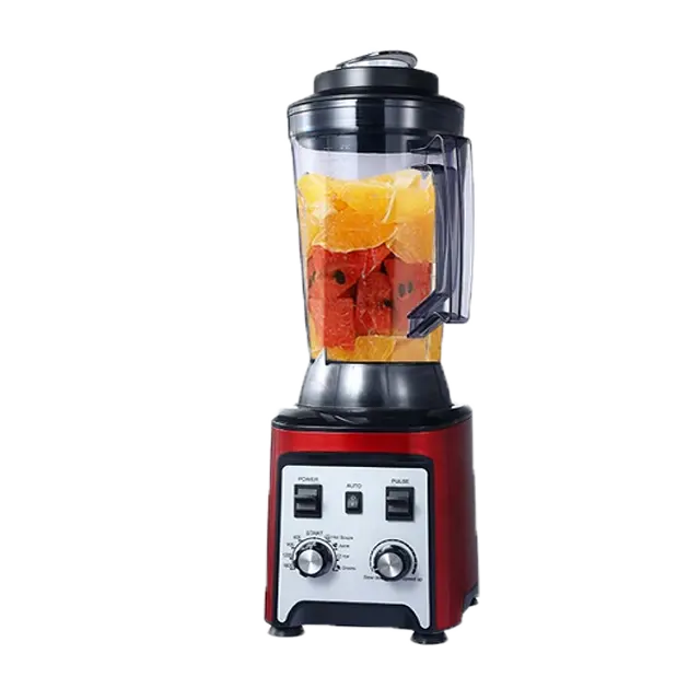 Doğal gıda ve meyve suyu mikseri 4 litre ticari karıştırıcılar kırılmaz kavanoz blender mutfak robotu