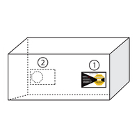 Étiquette autocollante d'avertissement d'impact et de manipulation accidentelle – Indicateur visuel pour la logistique – Personnalisable