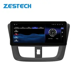 ZESTECH 6 128GB 12 3inch android dvd player touch screen support fm/usb/sd/fm am for Toyota Yaris 2017 2018 2019 2020 2021