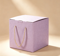 Boîte Cadeau Rectangulaire Personnalisée en Gros avec Fermeture Magnétique et Matériaux Recyclés – Emballage Portable pour Bougies et Bijoux