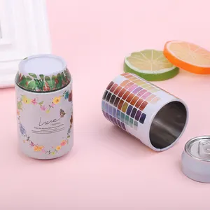 Tinplate Manufacture Tin Can Beverage Drinks Beer Can Shape Tin Box Packaging Tin Box With Airtight Lid