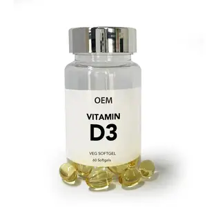 Super Fabriek Oem Complex Vitamine D3 Vitamine K2 Vitamine D3 Plant Softgel