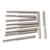 0.8-3.175mm titane enduit carbure PCB fraise CNC routeur Bits maïs fraise pour PCB Machine fraisage outil