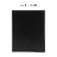 Cadre photo vertical en alliage d'aluminium brillant et durable pour bureau – Support de table moderne et élégant pour la maison et le bureau