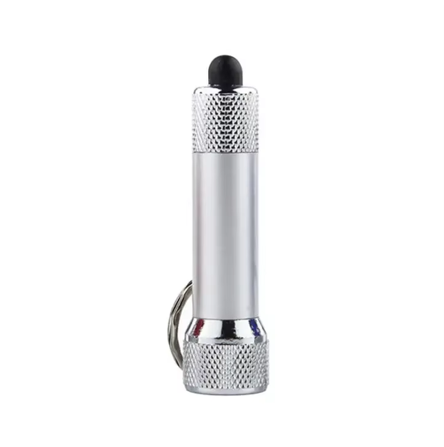 Best-seller Multi-color  Promotional Gifts 5 Led Mini Flashlight with Keychain