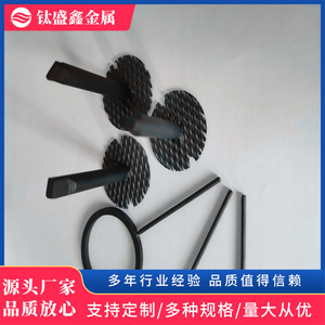 Composants d'anode en titane Taishengxin TA1 TSX-037 sablés et usinés CNC pour l'industrie chimique - Product Image 5