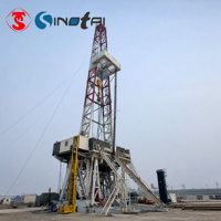 Plateforme de forage et de réparation de puits montée sur camion pour le secteur pétrolier API 7K 8C XJ350 XJ450