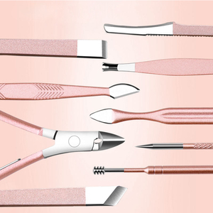 Chuyên Nghiệp 18-Mảnh Chăm Sóc Cá Nhân Công Cụ Thiết Lập Bao Gồm Thép Không Gỉ Móng Tay Cắt Kéo Cắt Móng Tay Móng Chân Bộ Dụng Cụ Da - Product Image 4