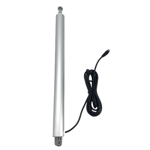 Actuador lineal de 24V CC personalizable con nivel impermeable IP66 Uso en exteriores Cabezal de tracción Prueba escrita Construcción de imán permanente - Product Image 1