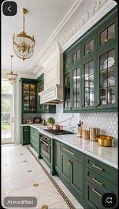 Cuisine modulaire avec armoires finition mate et rangements intelligents, style européen élégant - Product Image 6