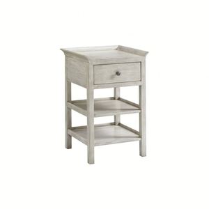 Antique-style Vertical Striped Solid Wood Upholstered <b>Bed</b>, Retro Walnut Color High Back Master Bedroom <b>Double</b> <b>Bed</b> - Product Image 4