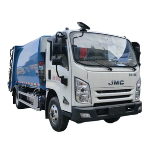Camion de ramassage des déchets urbains JMC 4x2 7CBM, camion compacteur de déchets municipaux à vendre - Product Image 2