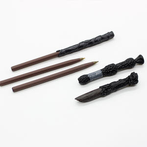 Stylo à bille magique avec manchon insérable, remplaçable, portable, encre noire 1,0 mm, baguette magique de Voldemort - Product Image 4