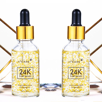 Sérum Visage 24k – Idéal pour Éclaircir la Peau – Capsules de Gel Acide Doré Apaisant