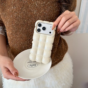 Custodia Protettiva <span class=keywords><strong>Lucida</strong></span> 3D a Forma di Blocco di <span class=keywords><strong>Cioccolato</strong></span>/Caramella alla Moda per iPhone 17 16 15 14 13 Pro Max - Product Image 3