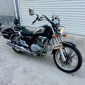 Motocicletas Usadas <span class=keywords><strong>Haojue</strong></span> Suzuki Yueku <span class=keywords><strong>150</strong></span>, Motocicleta Cruiser Retro Americana con Motor sin Escobillas de 150cc, Velocidad Máxima de 80 km/h - Product Image 3