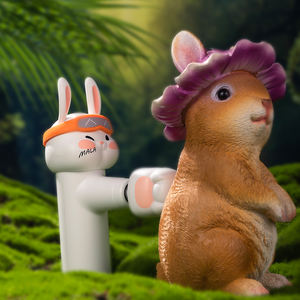 Beoka, nuevo diseño, bonita pistola de masaje eléctrica de conejo, tejido profundo <span class=keywords><strong>Mini</strong></span>, músculo fascial, vibración, logotipo personalizado, cuerpo para niños - Product Image 5