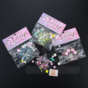 Squishy Glitter kedi pençe oyuncaklar sıkmak sıkı yumuşak TPR Squishy hayvan kedi Taba stres rahatlatmak oyuncak çocuklar için - Product Image 3