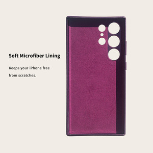 Thiết Kế Mới Tùy Chỉnh Cao Cấp Nappa Da Samsung Điện Thoại Trường Hợp Với Khe Cắm Thẻ Nhớ Điện Thoại Trường Hợp Đối Với Samsung Galaxy S23 Siêu Trường Hợp - Product Image 5