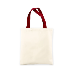 Sac en toile multi-usages Ilan 34x42 cm couleur bordeaux - Product Image 1