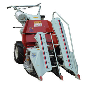 Cortador de trigo de arroz arrozal autopropulsado de larga duración, máquina de encuadernación de cosecha de cebada de sorgo de grano profesional para granja - Product Image 1