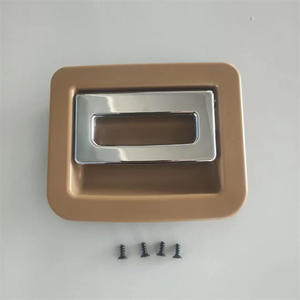 Poignée de cache-roue de secours Porsche Cayenne 958551115004H0, garniture ABS électroplaquée - Product Image 2