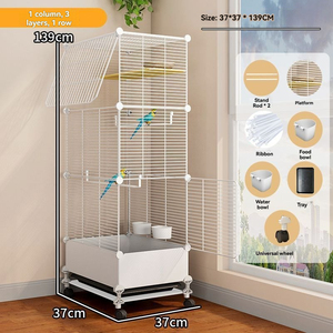 Practical Outdoor <strong>Bird</strong> Feeding Cage Weather Resistant Easy to Replenish Food Garden <strong>Bird</strong> Feeding Cage <strong>Wild</strong> <strong>Bird</strong> Feeding Device - Product Image 6