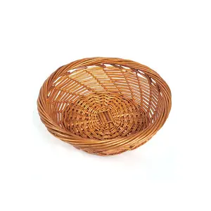 Rieten 8 "(20 cm) dia Ronde Brood Manden/Wasmand Trays