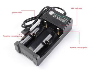 ที่ชาร์จ18650ลิเธียมไอออน4.2V ใหม่, ที่ชาร์จแบตเตอรี่อิสระ USB แบบพกพา18500 18650อิเล็กทรอนิกส์16340 14500ที่ชาร์จแบตเตอรี่26650 - Product Image 5