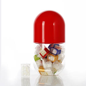 Индивидуальные Упаковочные бутылки для капсул, пищевые пластиковые банки для пищевых продуктов - Product Image 4