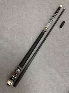 Cue de billard Cuessir, dernier design, pour joueur, faible déflection, fût en carbone PRO TAPER, cuir véritable, Taco De Billar - Product Image 3