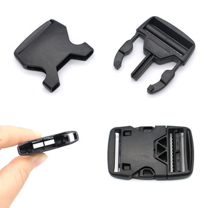Boucle de sécurité réglable à simple tirage en plastique pour accessoires de sacs et bagages 20mm 25mm 32mm 39mm - Product Image 1