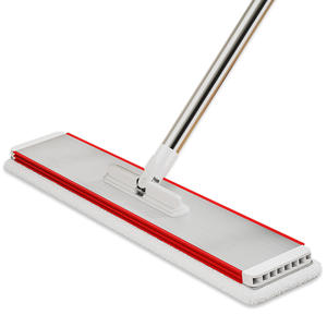 Mocio piatto rotante industriale di alta qualità da <span class=keywords><strong>60cm</strong></span> in fibra Ultra Fine per la pulizia del pavimento in lega di alluminio auto-strizzatore estensibile - Product Image 2