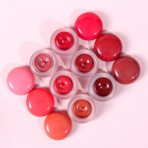 Rouge à lèvres et blush pour les lèvres et les joues, sans logo, petit pot rond, vente en gros, marque propre, rouge à lèvres mat longue durée, boue pour les lèvres et les joues - Product Image 2