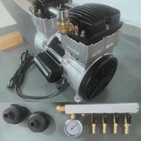 Aérateur d'eau profonde 1100W avec moteur sans huile, 7 diffuseurs, faible bruit, pour l'aération des étangs jusqu'à 4 acres