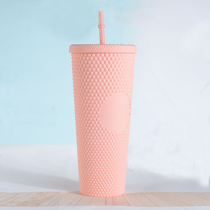 Bicchiere Termico con Glitter e Diamanti, Doppia Parete, Opaco, per Caff<span class=keywords><strong>è</strong></span> Freddo, Bocca Larga, Antigoccia - Product Image 5